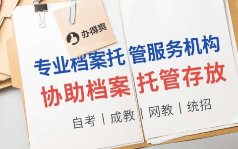 哪里有档案代办公司？