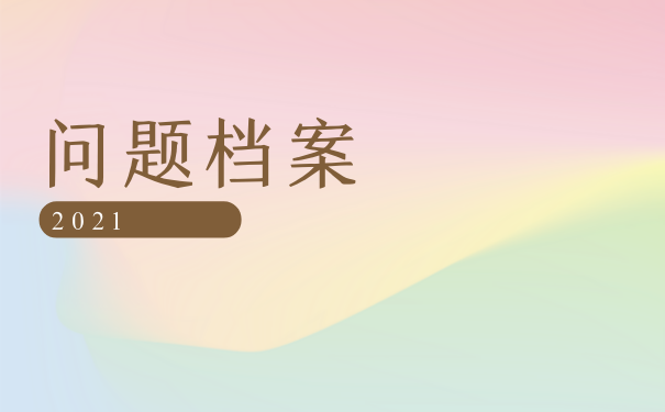 问题档案