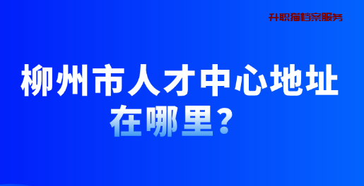 柳州市人才中心在哪里？